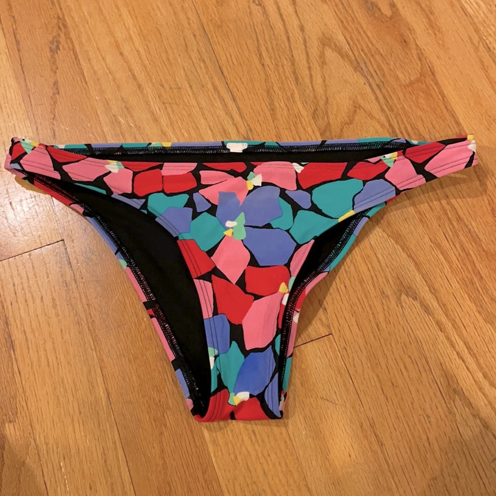 Aerie floral bikini bottoms